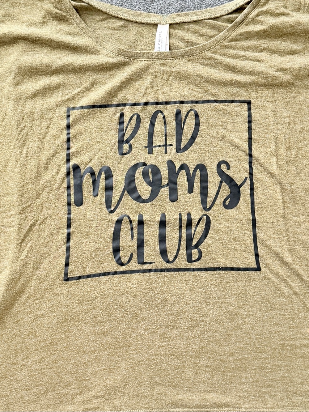 Bella Canvas mommy graphic tee women medium Bad Moms Club